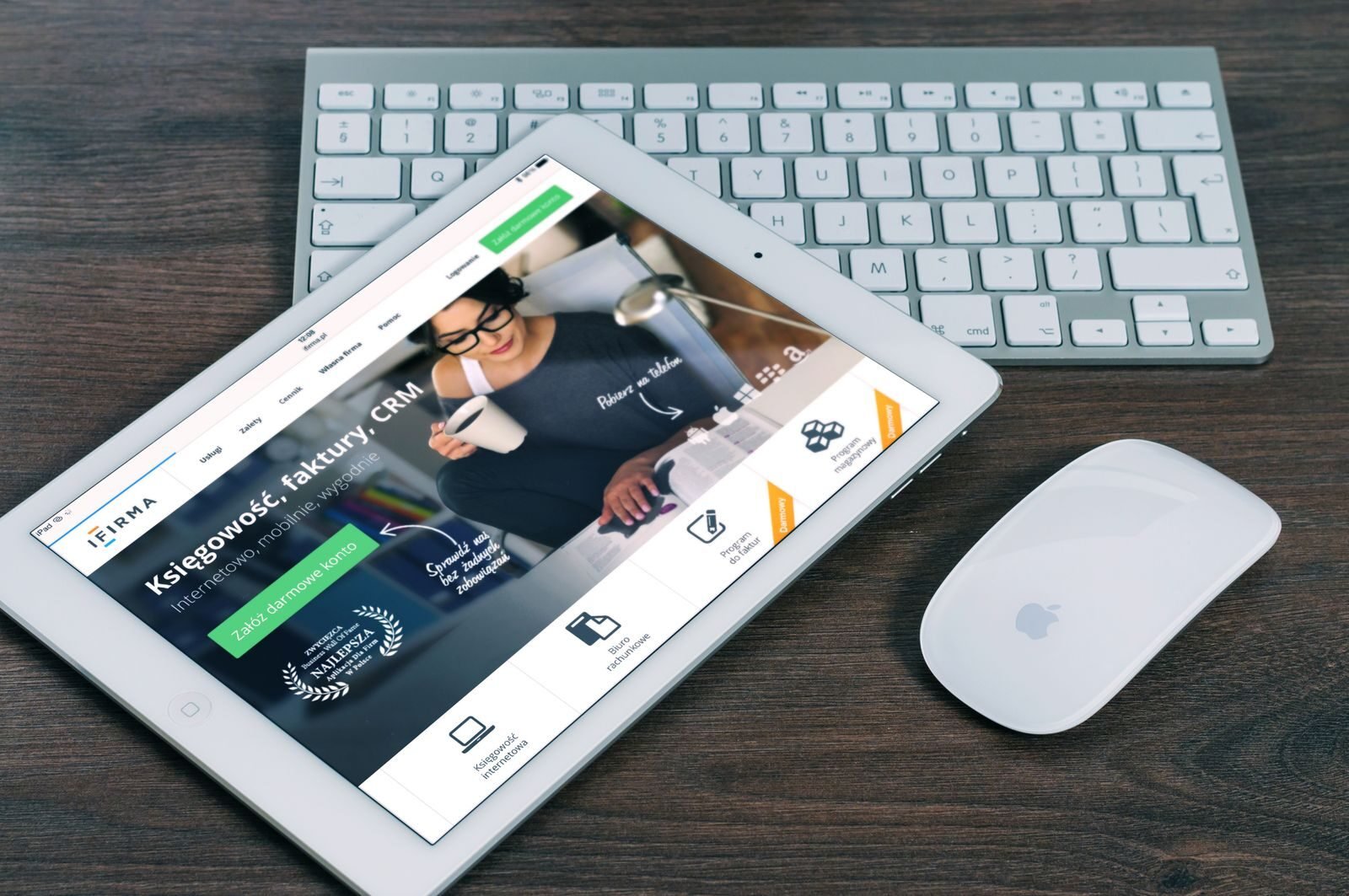 Website page displaying a clear, well-placed call-to-action button