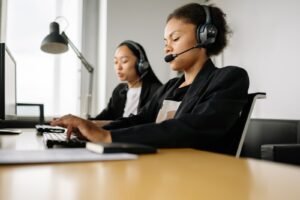 Entrepreneur deciding which marketing tasks to handle themselves versus outsource